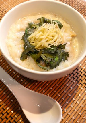 豆乳と鶏肉でほっこりアジアン粥-レシピのメイン写真