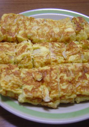 野菜たっぷり卵焼き-レシピのメイン写真