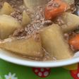 大根と人参のそぼろ煮
