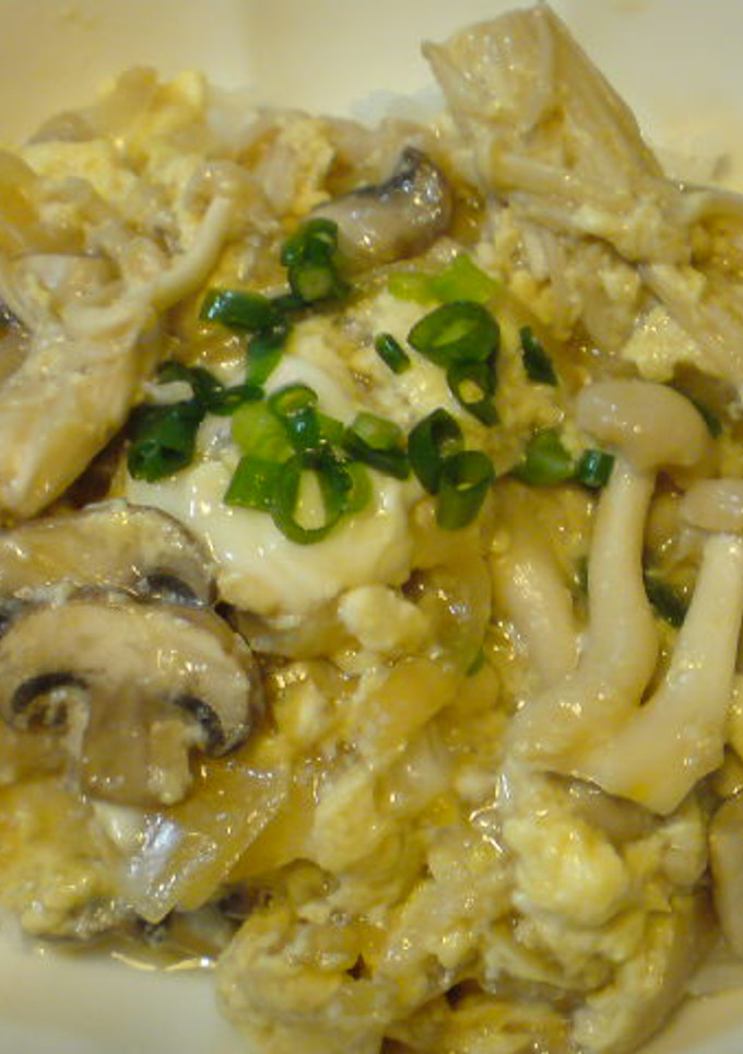 あっさりきのこの卵丼★-レシピのメイン写真