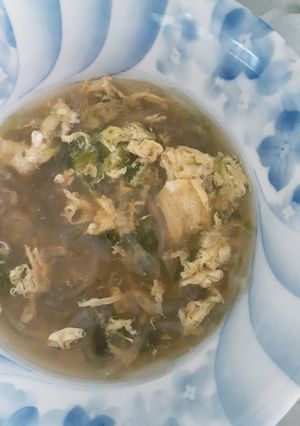 簡単★春雨あおさ入り中華風かきたまスープ-レシピのメイン写真