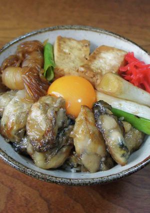 牡蠣のすき焼き-レシピのメイン写真