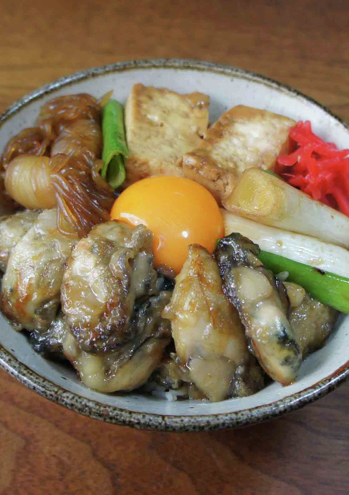 牡蠣のすき焼き-レシピのメイン写真