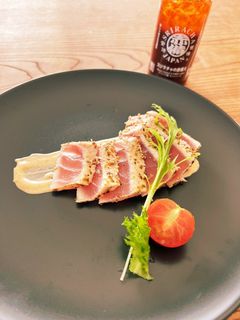 マグロステーキ♪スイートマヨラチャソース-レシピのメイン写真