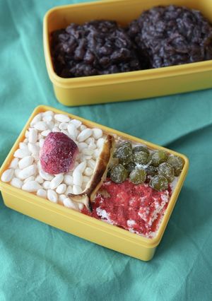 バレンタインに。メイのお弁当ケーキ-レシピのメイン写真