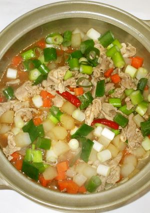 大根のにんにく味噌鍋♪簡単に身体温まる-レシピのメイン写真