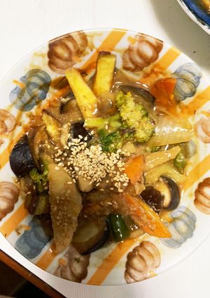 簡単根菜たっぷりコク旨さっぱり副菜サラダ-レシピのメイン写真
