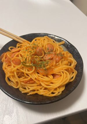 工程5つで簡単 ナポリタン-レシピのメイン写真
