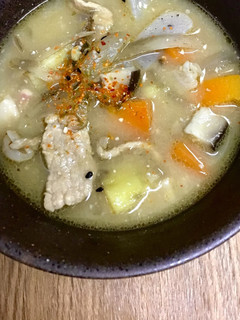 今宵の豚汁/七種の具材で温まる/中級編-レシピのメイン写真