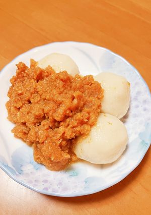 柿あん団子-レシピのメイン写真