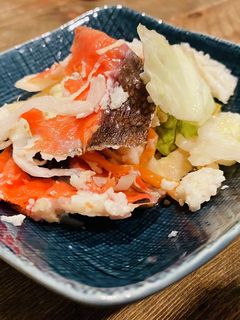 鮭の飯寿司 冷蔵庫 卓上漬物器 野菜多め-レシピのメイン写真