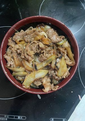 ヒガシマル(関西)で作る牛丼-レシピのメイン写真