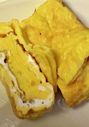 食日記/こんぶだしと塩の卵焼き-レシピのメイン写真