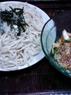 ピリ辛?ネバトロ♪ざるうどん-レシピのメイン写真