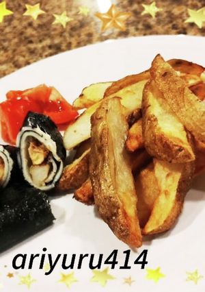 ポテトフライ＆海苔チーズポテト巻-レシピのメイン写真