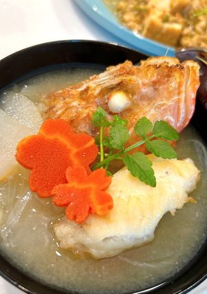 魚のアラで♪お味噌汁(あら汁)-レシピのメイン写真