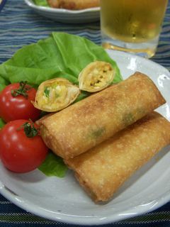 かに玉春巻き-レシピのメイン写真