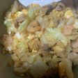 豚とキャベツのガリバターチャーハン