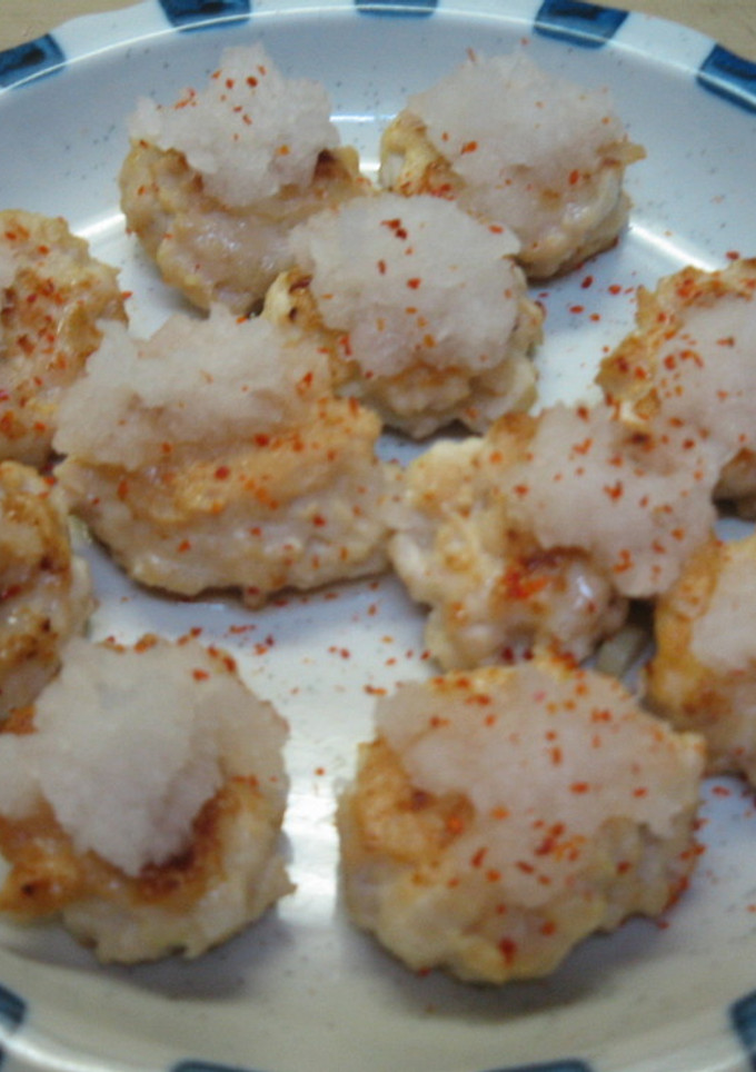 鶏つくねのみぞれがけ-レシピのメイン写真