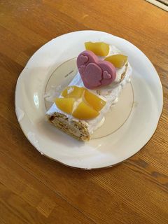 簡単市販のロールケーキでブッシュドノエル-レシピのメイン写真