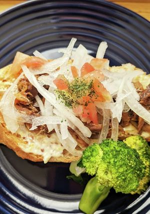 鯖の煮つけリメイク！　鯖バケット-レシピのメイン写真