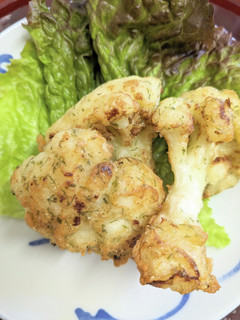 ☆サブでも上手い☆カリフラワー磯辺揚げ-レシピのメイン写真