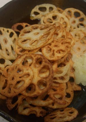 レンコンの揚げ浸し-レシピのメイン写真