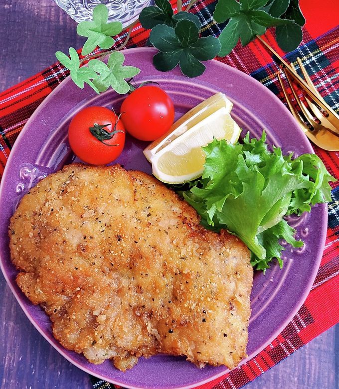 簡単ポークカツレツ by こはるスマイルごはん 【クックパッド】 簡単