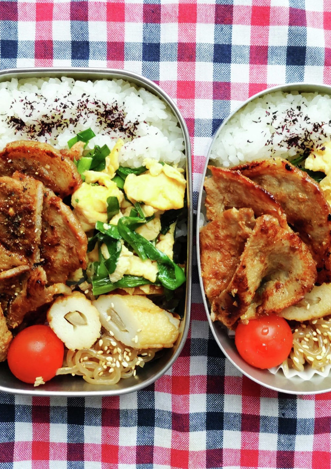 高校生息子と娘のお弁当 131-レシピのメイン写真