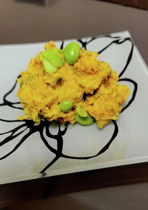 追冷凍かぼちゃde簡単激旨レンチンサラダ-レシピのメイン写真