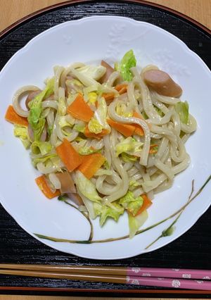 簡単焼きうどん-レシピのメイン写真
