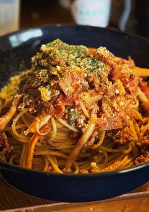 簡単お手軽☆基本のミートソースパスタ-レシピのメイン写真
