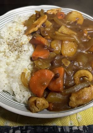 カボチャ団子カレー-レシピのメイン写真