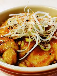 鶏むねガリジン照り焼き丼。-レシピのメイン写真