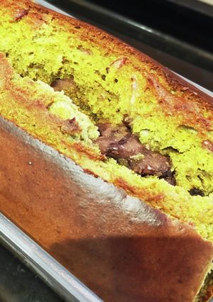 HMで簡単!あずきの和風パウンドケーキ-レシピのメイン写真