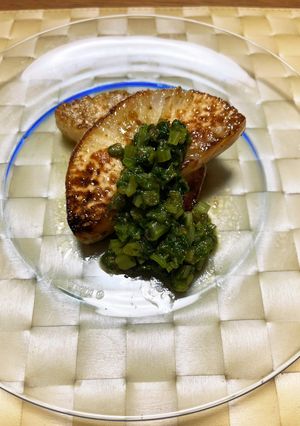 蕪ステーキ　蕪葉のアンチョビソース-レシピのメイン写真