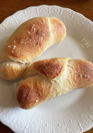 酵母で塩パン-レシピのメイン写真