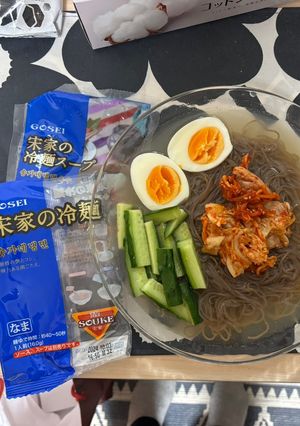 韓国冷麺-レシピのメイン写真