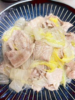 豚バラと白菜のとろとろ煮。春雨入り。-レシピのメイン写真