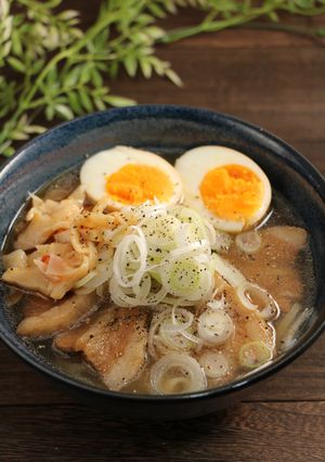 簡単超時短！チャーシューメン☆塩ラーメン-レシピのメイン写真