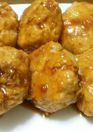 鶏のもちもち蓮根つくね-レシピのメイン写真