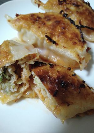 いつもの餃子をピザ餃子に-レシピのメイン写真