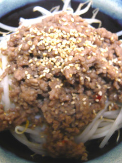 包丁なしで~簡単!ピリ辛ひき肉もやし丼★-レシピのメイン写真