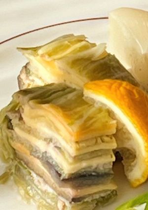 Xmasに野菜と豚肉チーズのミルフィーユ-レシピのメイン写真