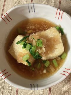 さっぱり美味しい♡揚げ出し豆腐のみぞれ煮-レシピのメイン写真
