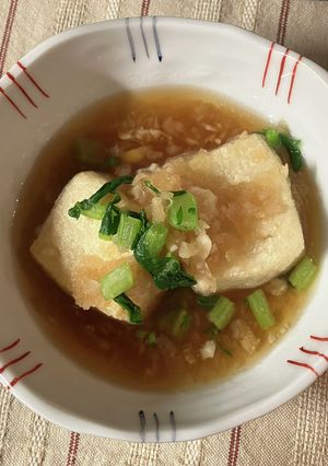 さっぱり美味しい♡揚げ出し豆腐のみぞれ煮-レシピのメイン写真