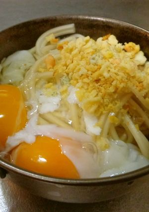 最速のW月見うどん-レシピのメイン写真
