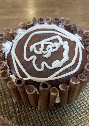 チョコパイdeブッシュドノエル-レシピのメイン写真