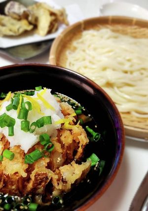 いずも庵さんの玉ねぎつけ麺リスペクト-レシピのメイン写真