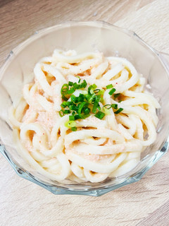 牛乳で簡単★明太クリームうどん-レシピのメイン写真